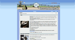 Desktop Screenshot of forsvundnedyr.dk